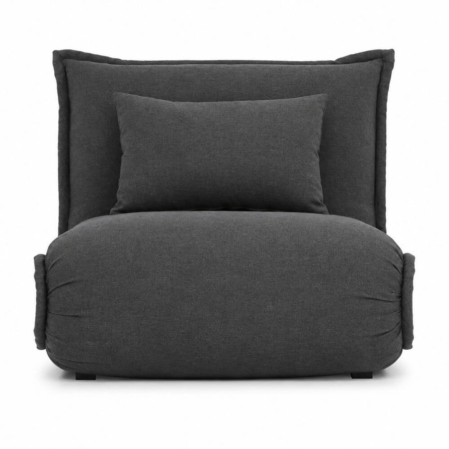 Bäddsoffa Vinda grå – sängstorlek 93 × 217 cm