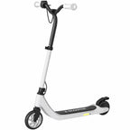 Lasten sähköpotkulauta 120 W, 8 km/h, kantama 6 km, säädettävä, 6 v+, musta/valkoinen