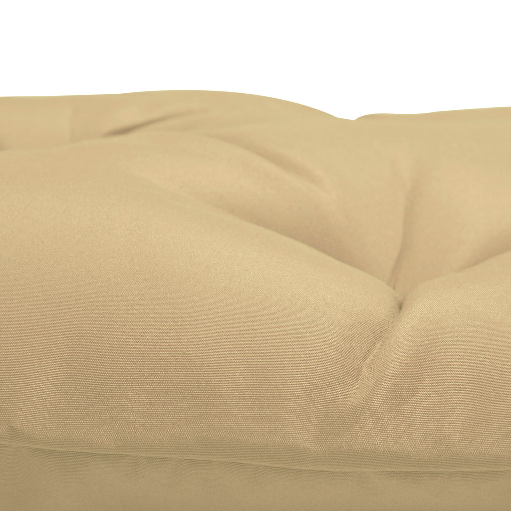 Tuolintyynyt selkänojalla, 2 kpl, 98 x 50 x 8 cm, khaki