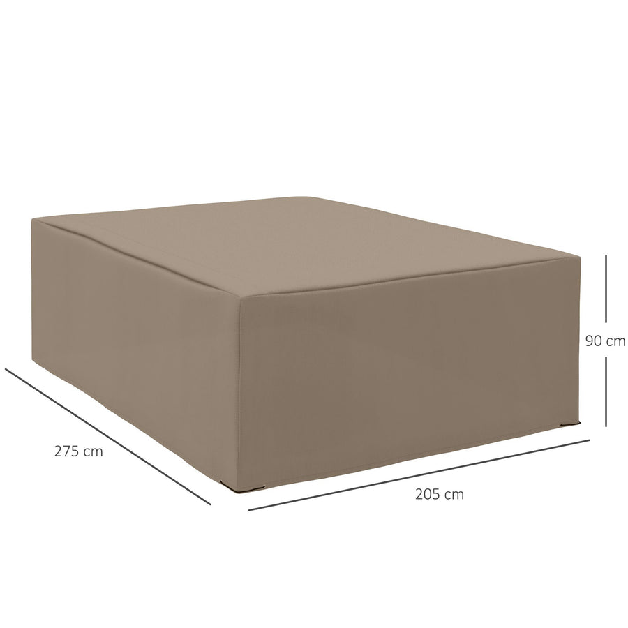 Iso suojapeite puutarhakalusteille, Oxford, 275 x 205 x 90 cm, beige