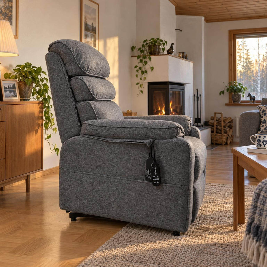 Flexispot Lepotuoli XL, Harmaa