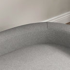 Koiran sohva isoille koirille 30 kg asti, paksu irrotettava tyyny, 98 x 67 x 25 cm, harmaa