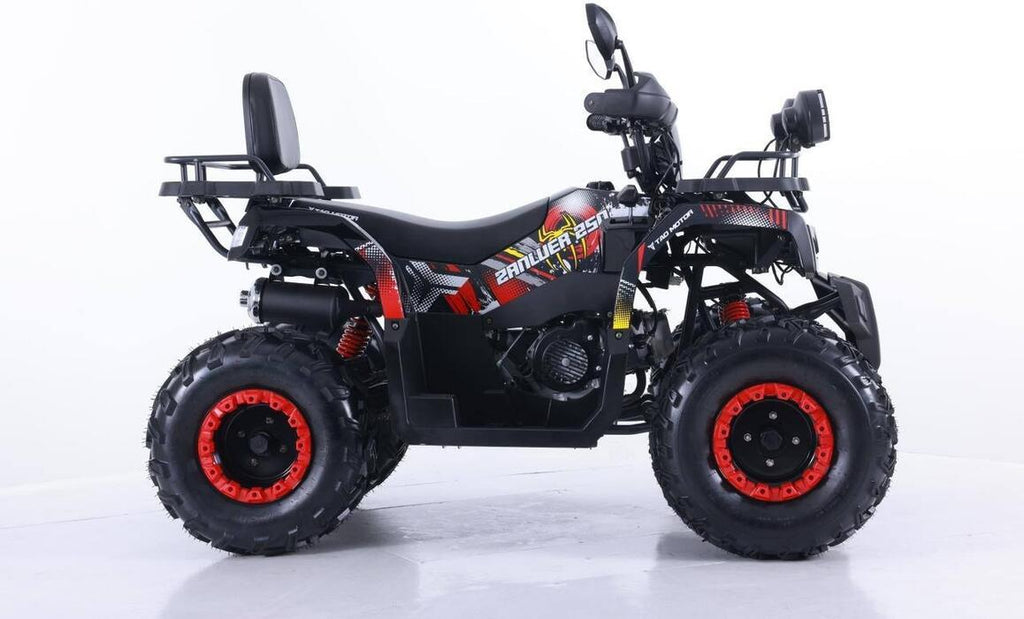 Zanluer 250 Mönkijä 200cc, Automaattivaihteet, Vetokoukku