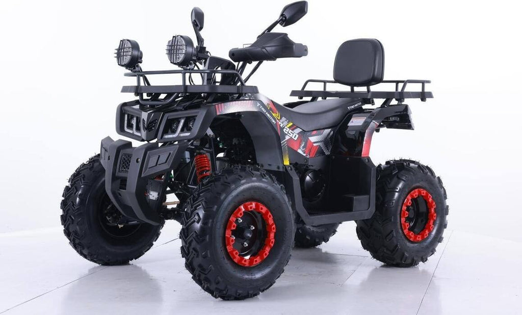 Zanluer 250 Mönkijä 200cc, Automaattivaihteet, Vetokoukku