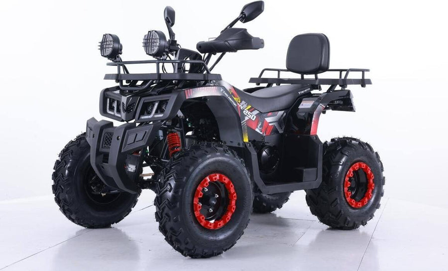 Zanluer 250 Mönkijä 200cc, Automaattivaihteet, Vetokoukku