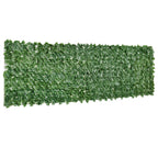 Tekolehtiaita näkösuojaksi, bataattilehti, 300 x 100 cm, tummanvihreä