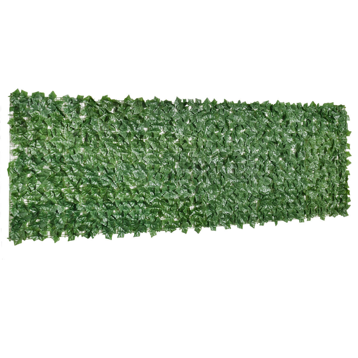Tekolehtiaita näkösuojaksi, bataattilehti, 300 x 100 cm, tummanvihreä