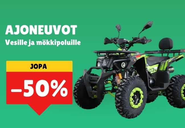Ajoneuvot helteisin hinnoin