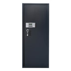 Asekaappi 20 aseelle 1450 × 600 × 500 mm – EN 14450 S1, digilukko, harmaa