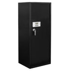 Asekaappi 20 aseelle 1450 × 600 × 500 mm – EN 14450 S1, digilukko, musta