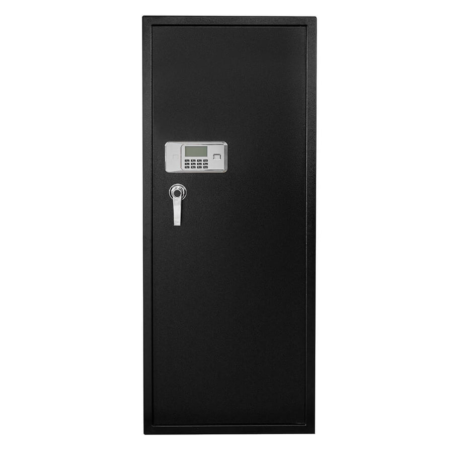 Asekaappi 20 aseelle 1450 × 600 × 500 mm – EN 14450 S1, digilukko, musta