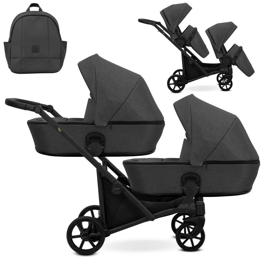 Kunert Brav Duo 2-in-1 sisarusvaunut, useita värejä