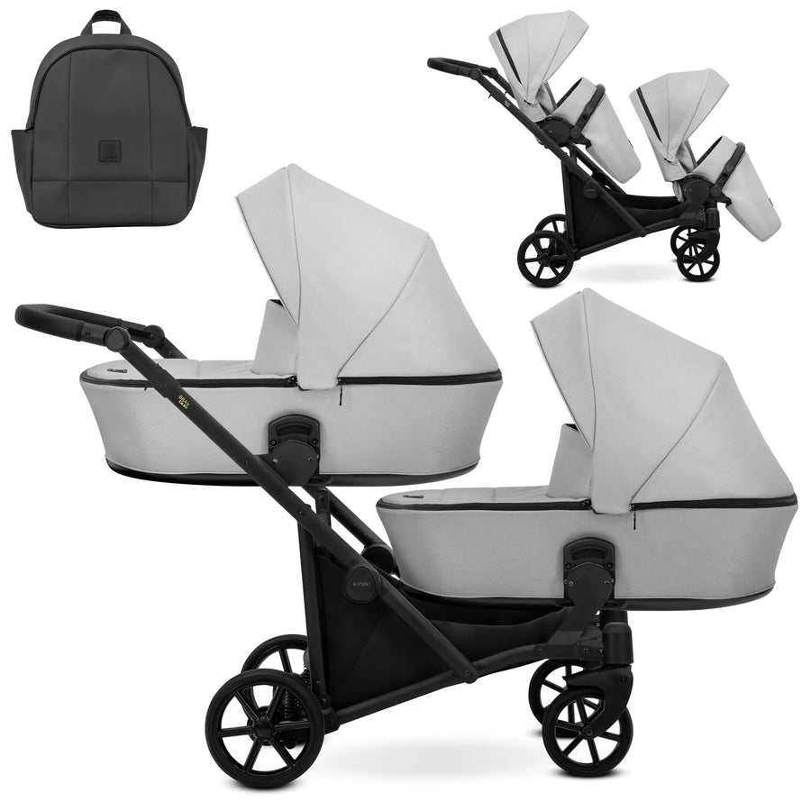 Kunert Brav Duo 2-in-1 sisarusvaunut, useita värejä