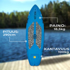 DS SUP-LAUTA KOVAMUOVI 290 CM