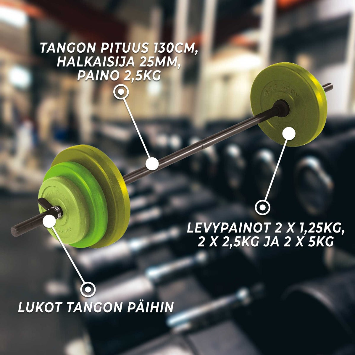 Eco Body Pump Setti 20kg