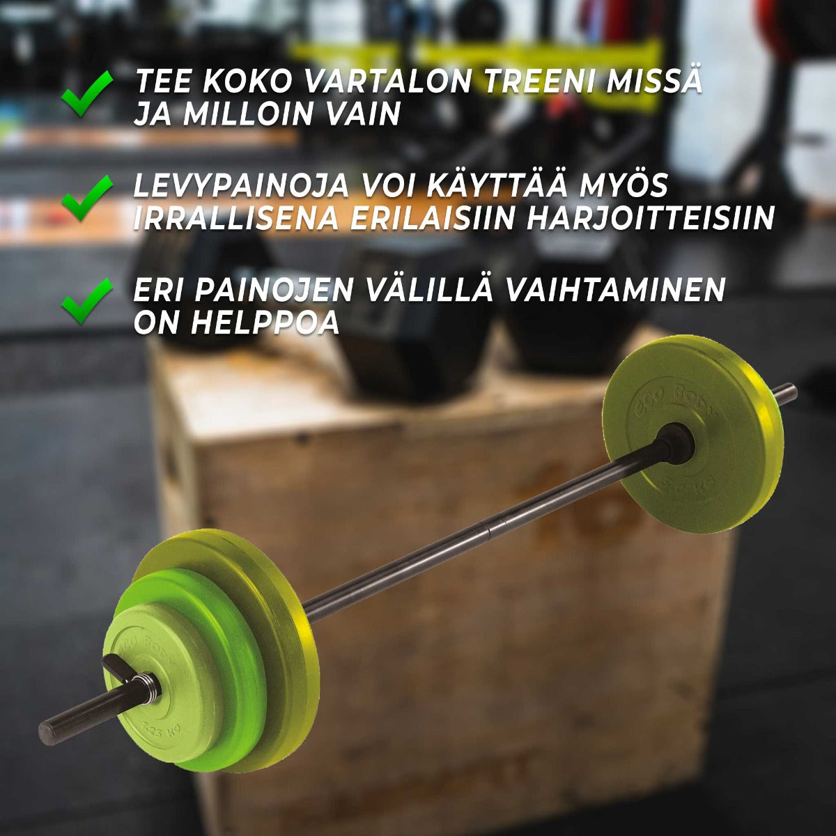 Eco Body Pump Setti 20kg