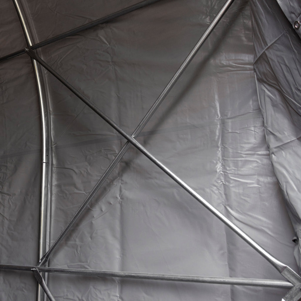 FORNORTH PRESSUTALLI 3,5X7,5M, VAALEANHARMAA 350G PVC