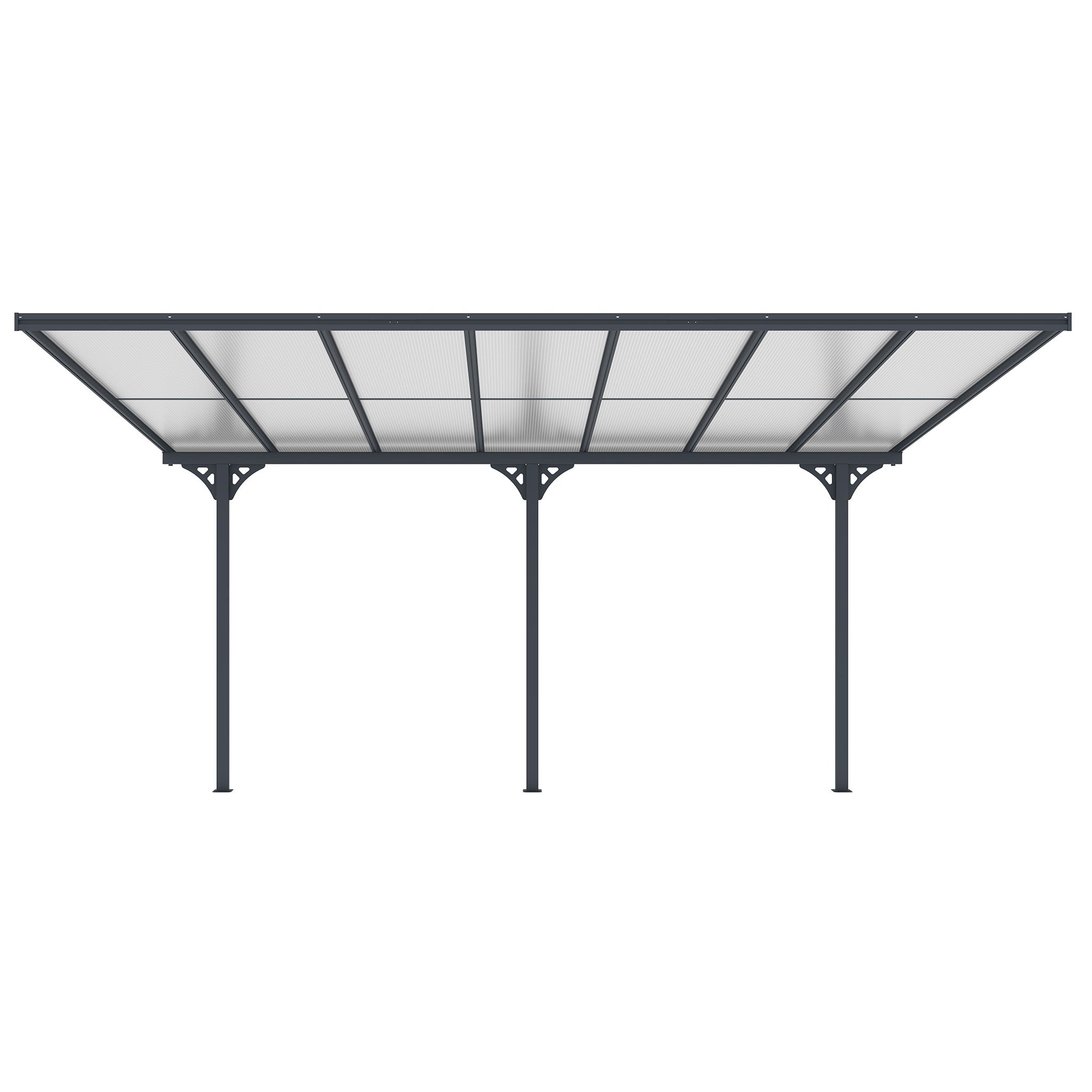 Fornorth Terassikatos 435x300x225-270cm