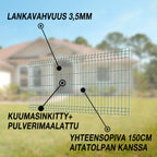 FORNORTH AITAELEMENTTI 103x250cm, VIHREÄ