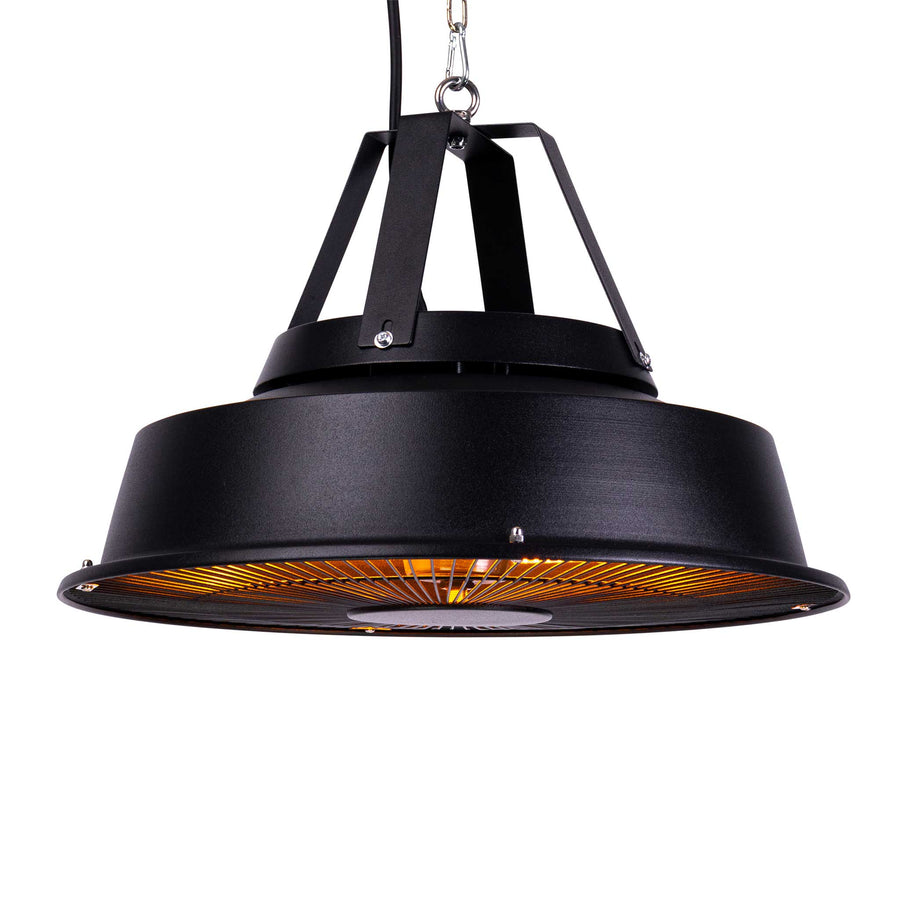 FORNORTH TERASSILÄMMITIN CEILING HEATER COMFORT 1500W, MUSTA