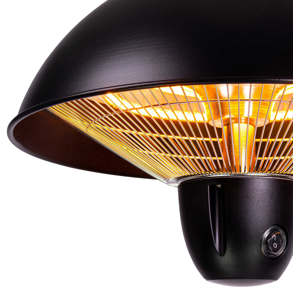 FORNORTH TERASSILÄMMITIN CEILING HEATER ORIGINAL 1500W + ETÄOHJAUS, HARMAA