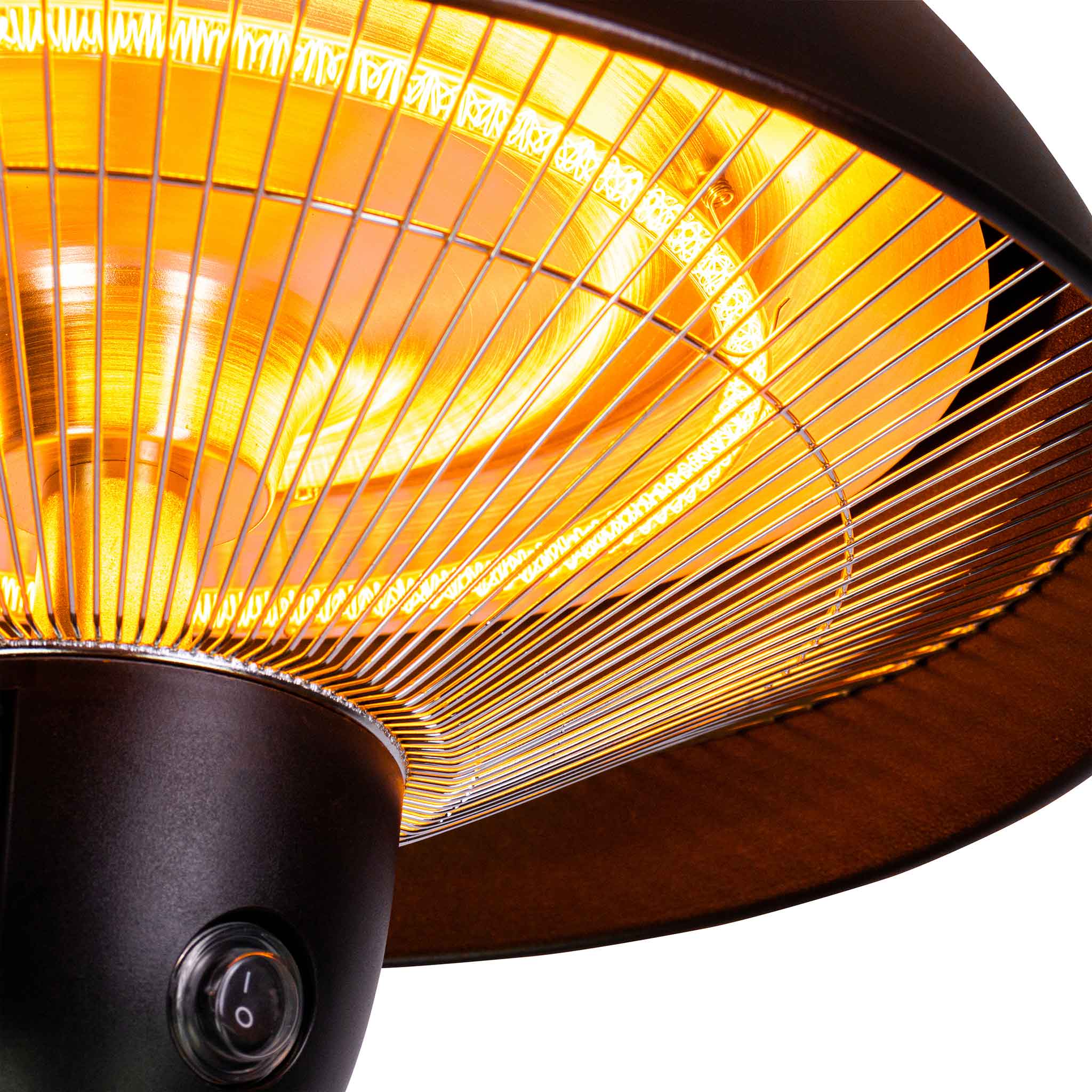 FORNORTH TERASSILÄMMITIN CEILING HEATER ORIGINAL 1500W + ETÄOHJAUS, HARMAA
