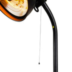 FORNORTH TERASSILÄMMITIN STANDING HEATER DELUXE 2000W, MUSTA