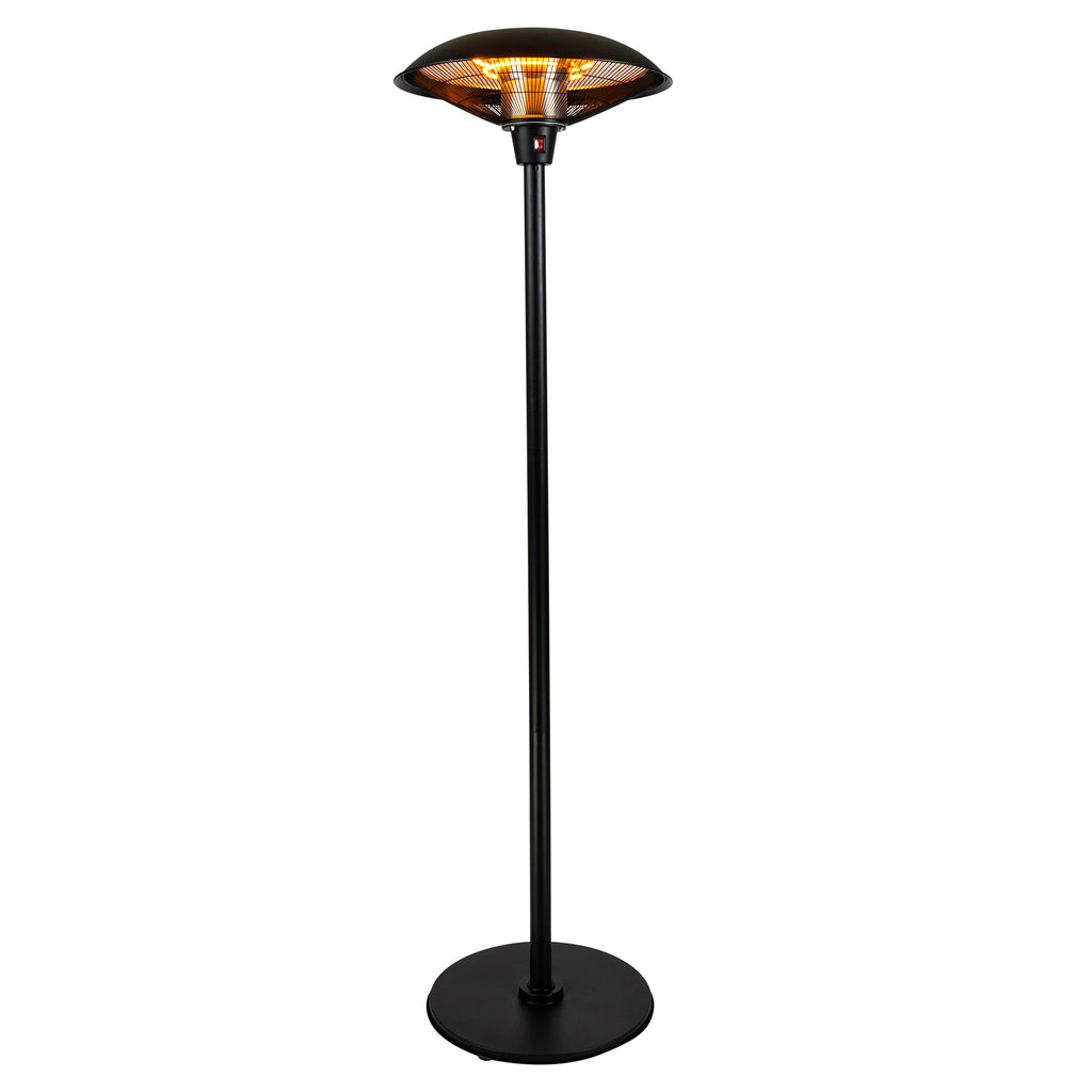 FORNORTH TERASSILÄMMITIN STANDING HEATER PREMIUM 2000W, MUSTA