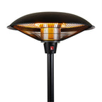 FORNORTH TERASSILÄMMITIN STANDING HEATER PREMIUM 2000W, MUSTA
