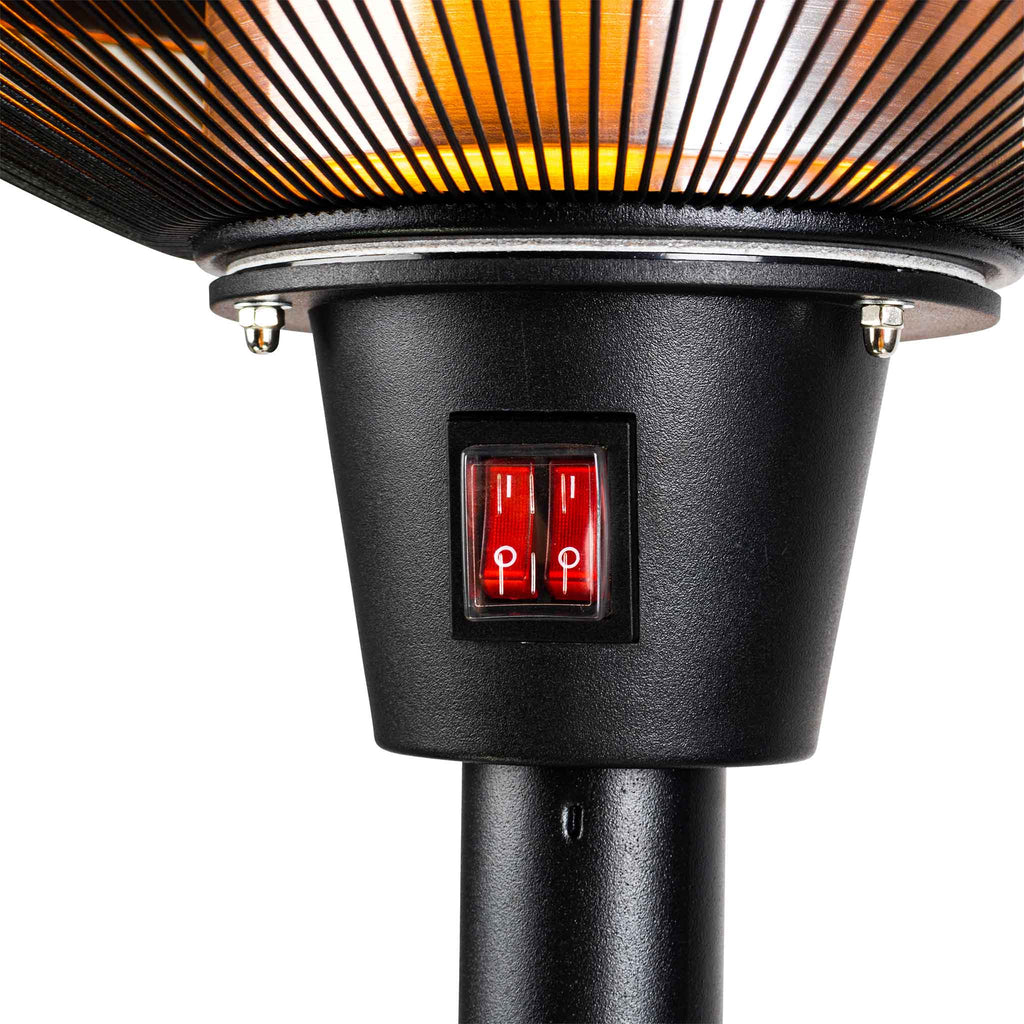 FORNORTH TERASSILÄMMITIN STANDING HEATER PREMIUM 2000W, MUSTA