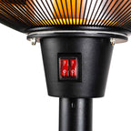 FORNORTH TERASSILÄMMITIN STANDING HEATER PREMIUM 2000W, MUSTA