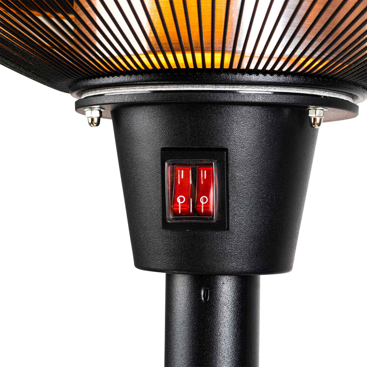 FORNORTH TERASSILÄMMITIN STANDING HEATER PREMIUM 2000W, MUSTA