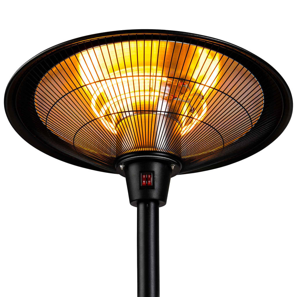 FORNORTH TERASSILÄMMITIN STANDING HEATER PREMIUM 2000W, MUSTA