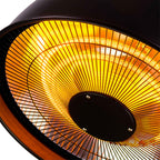 FORNORTH TERASSILÄMMITIN WALL HEATER DELUXE 2000W, MUSTA