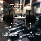 Fit'n Shape Käsipaino 15kg, säädettävä