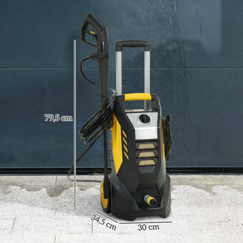 Painepesuri 1800 W, 135 bar, 540 l/h, 5 m letku, keltainen