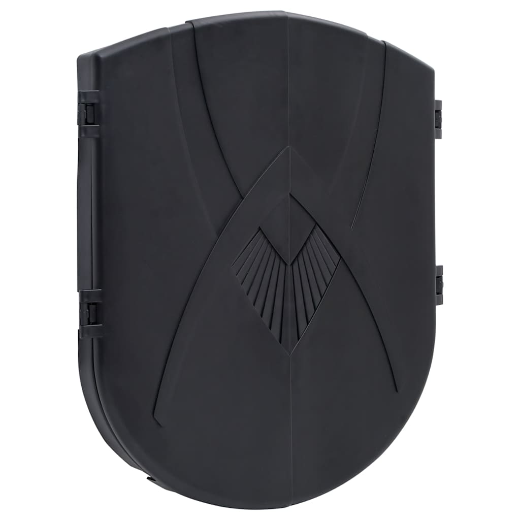 Elektroninen tikkataulu tikoilla musta polypropeeni