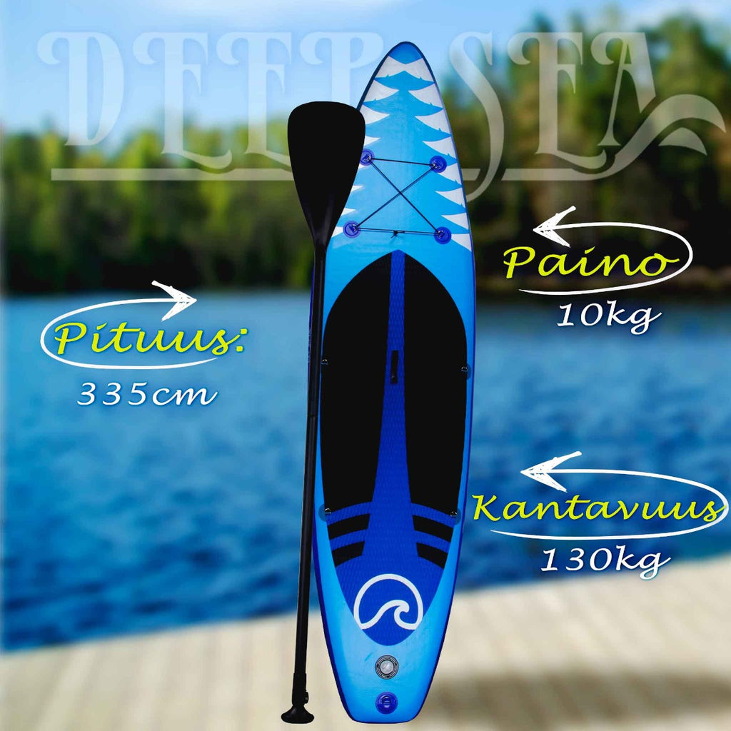 DS SUP-LAUTASETTI SHARK 335CM