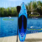 DS SUP-LAUTASETTI SHARK 335CM
