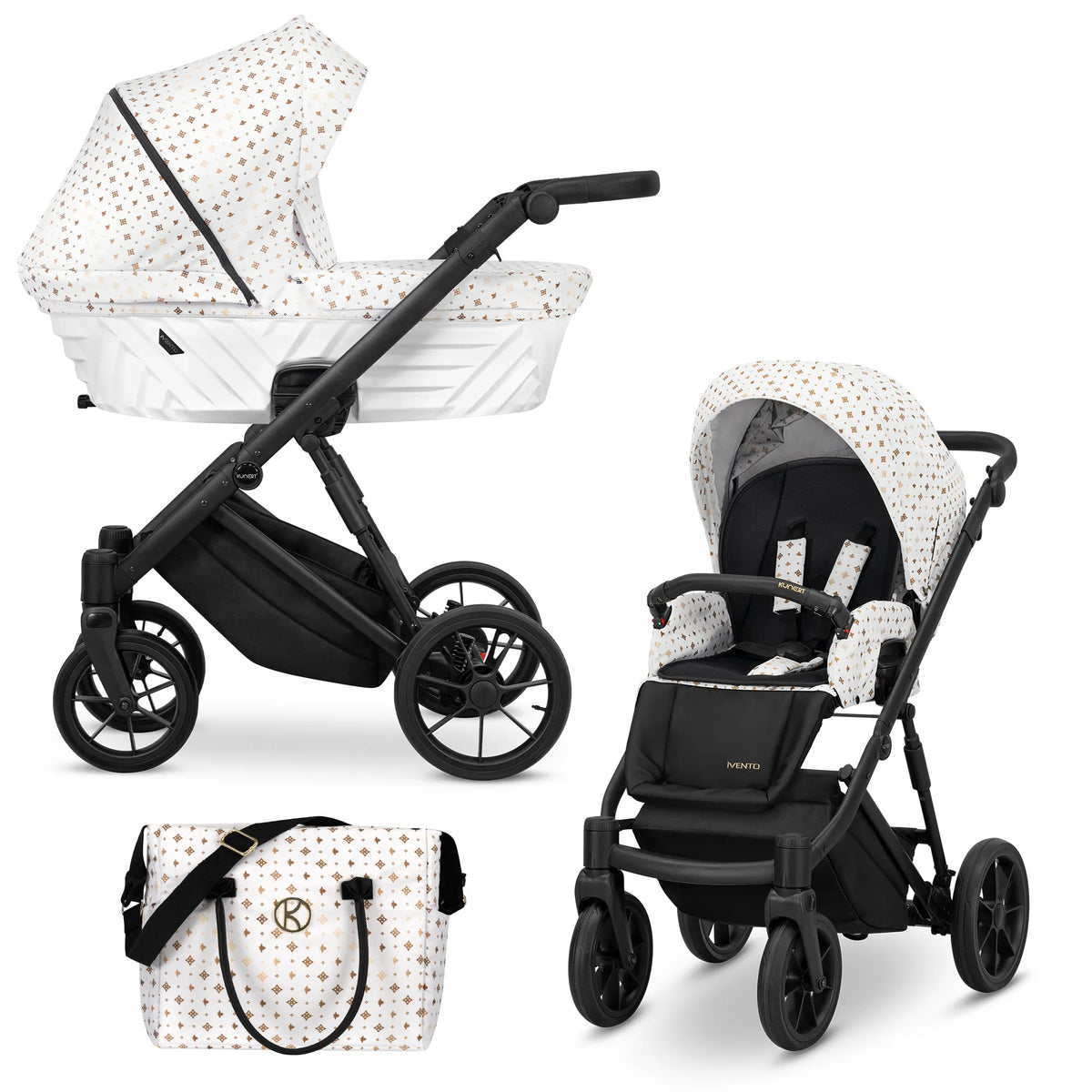 Kunert Ivento 2-in-1 yhdistelmävaunut, useita värejä