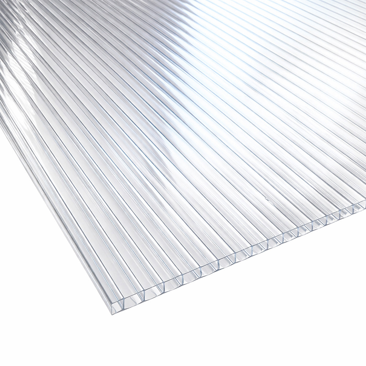 Kasvihuone 3,3 m² – 4 mm 610 g/m² kennolevyt, sokkeli, alumiinirunko