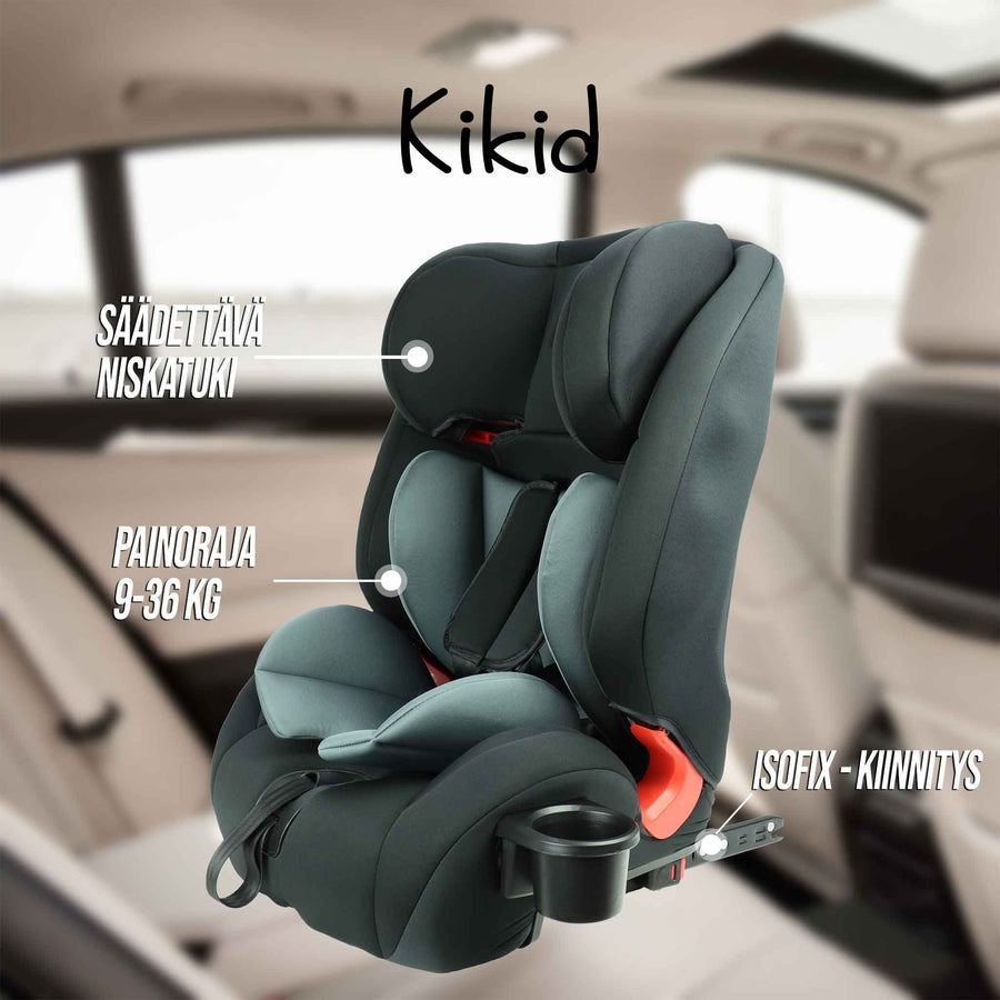 KIKID TURVAISTUIN PREMIUM 9-36 KG