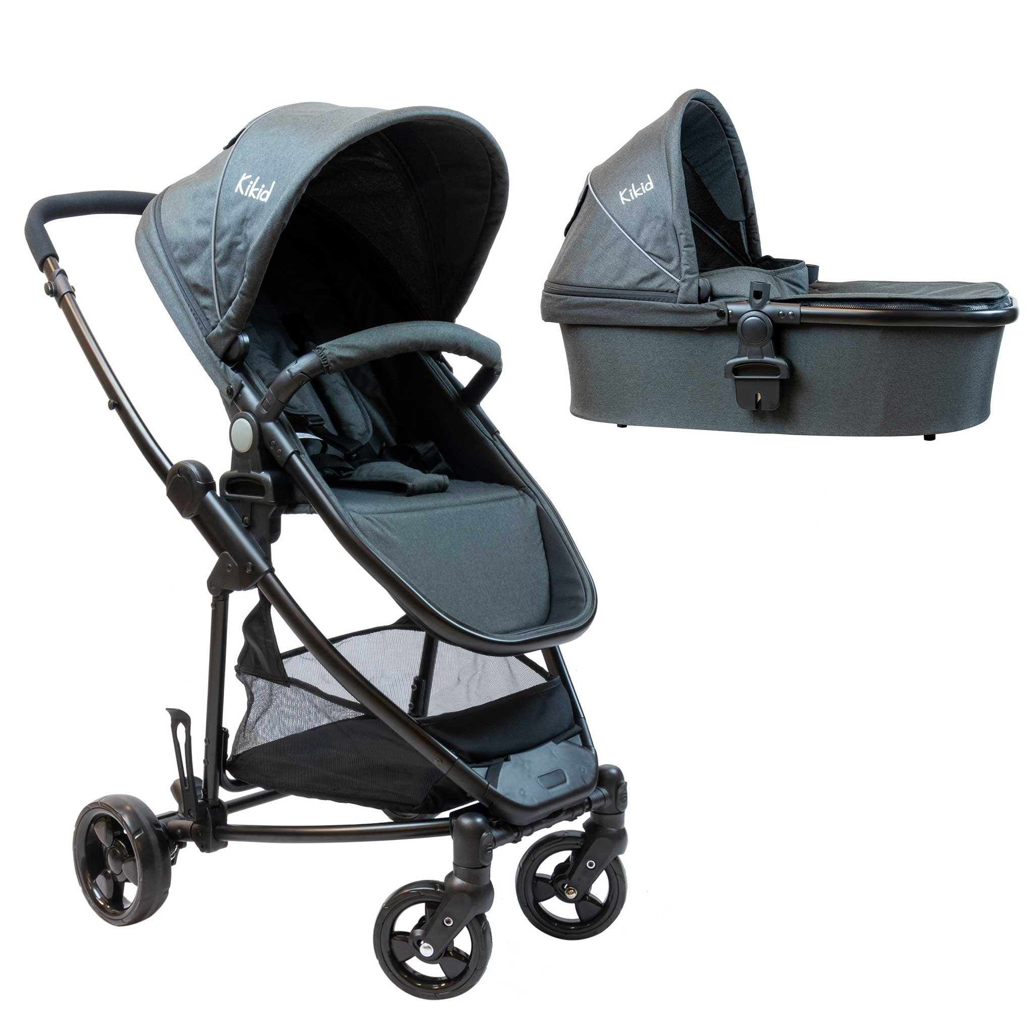 KIKID YHDISTELMÄVAUNUT 2-IN-1 PREMIUM