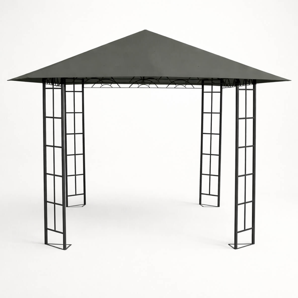 KIMI Puutarhakatos / Paviljonki Terassille 3x3m, Harmaa