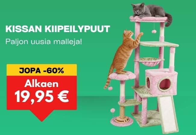 Kissan kiipeilypuut