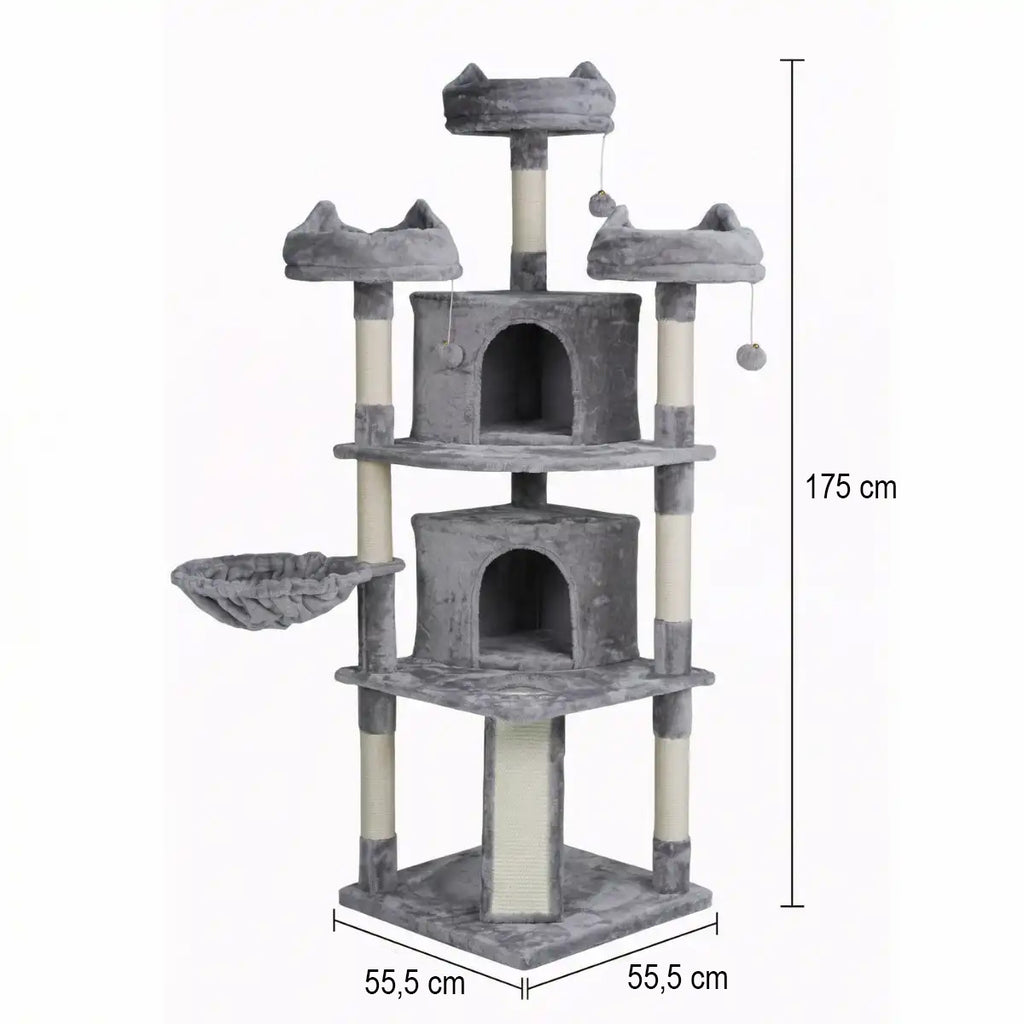 NordDjur Kattklösstång 175 cm Ljusgrå