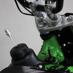 Minikrossi 70cc 4-takts – automatisk, elstart, grön
