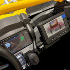 Lasten sähköauto Can-Am Maverick UTV RS 4x200W EVA, keltainen