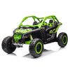 Lasten sähköauto Can-Am Maverick UTV RS 4x200W EVA, vihreä