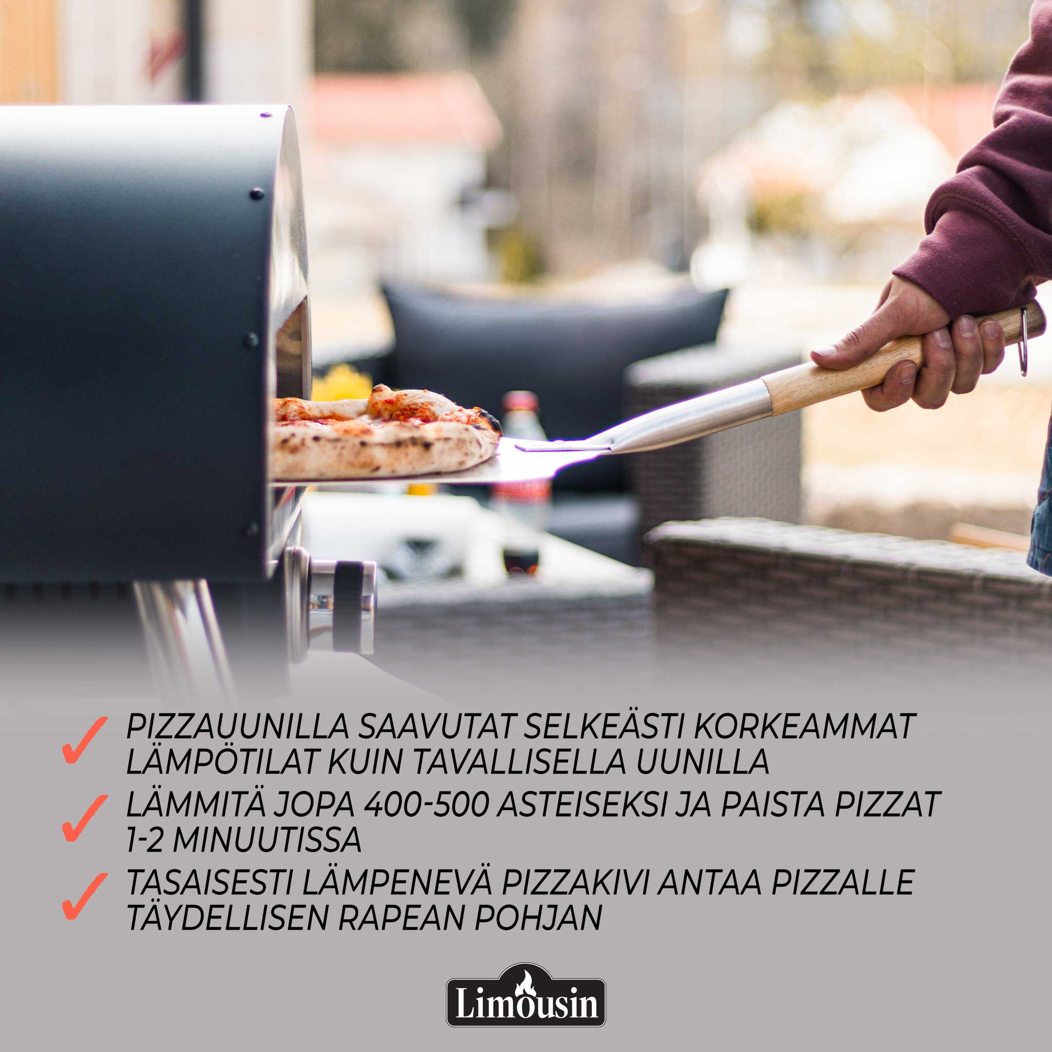 LIMOUSIN PIZZAUUNI PREMIUM 12"